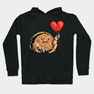 Sponge Crab Valentines Day Hoodie